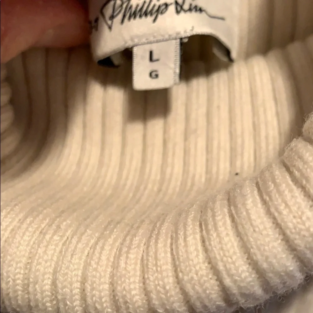 3.1 Phillip Lim cream wool blend turtleneck size L​​​​​​​​​​​​​​​​​​​​​